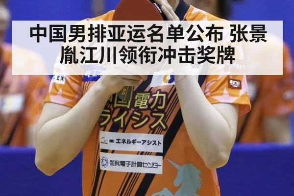 中国男排亚运名单公布 张景胤江川领衔冲击奖牌